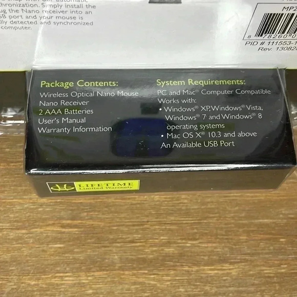 2.4 GHz Wireless Optical Nano Mouse - Picture 3 of 8